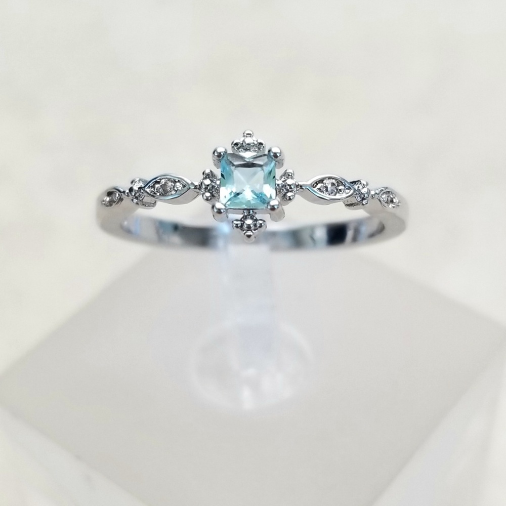 Delicate Topaz Ring